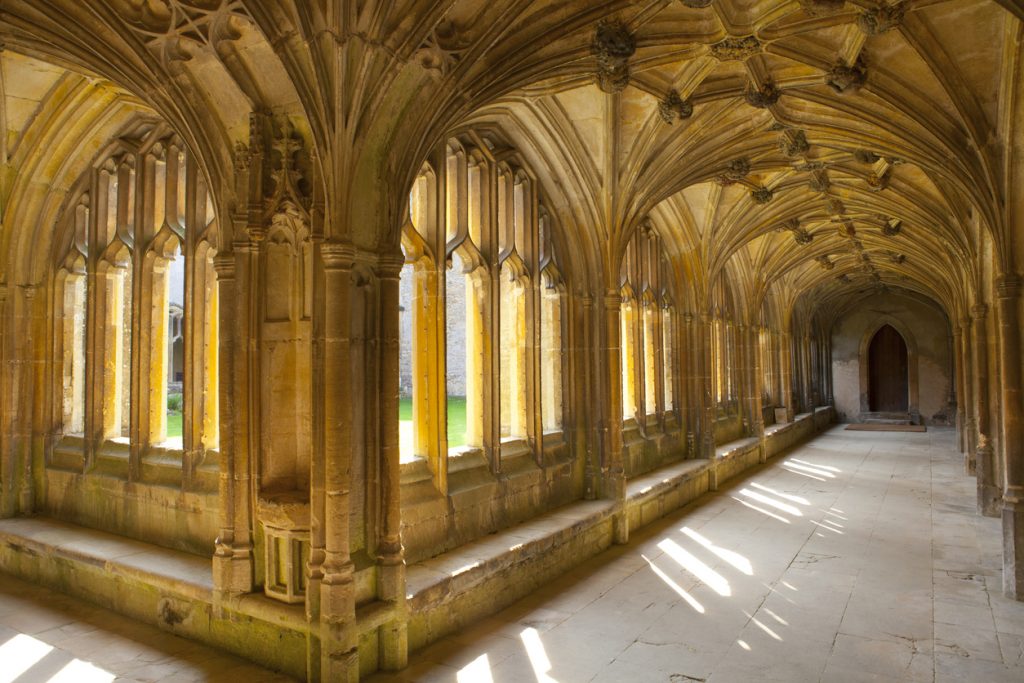 Cloister at Lacock Abbey, Wiltshire