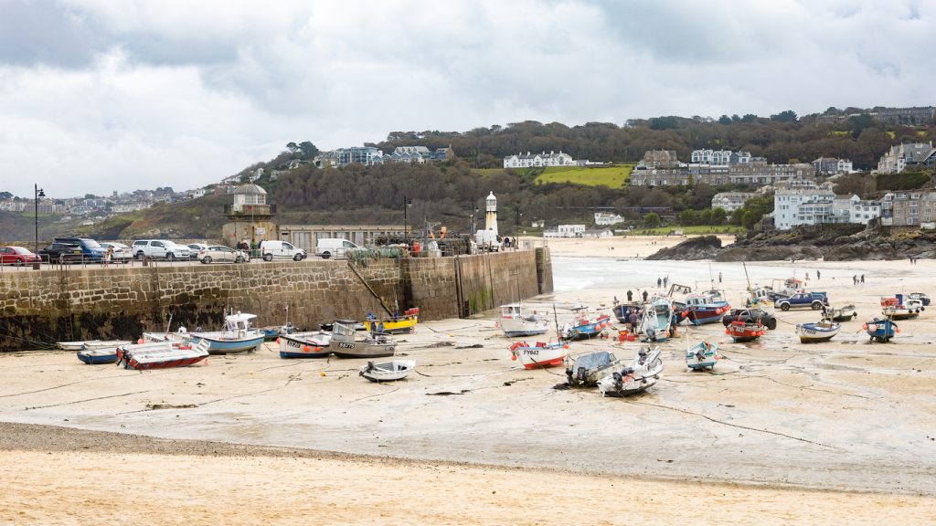 Beautiful Saint Ives Harbour in Cornwall
