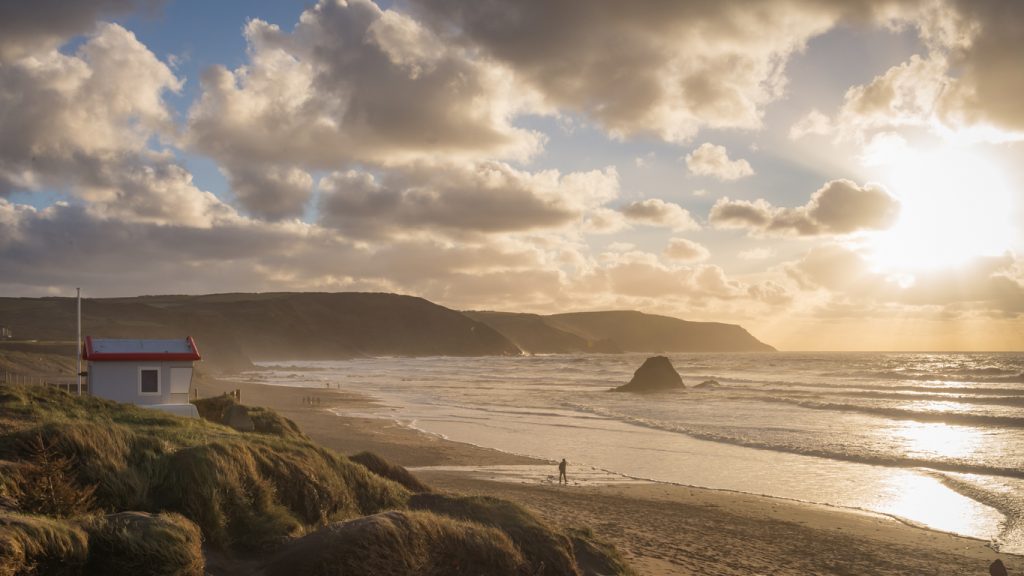 Widemouth Bay near Bude, Cornwall