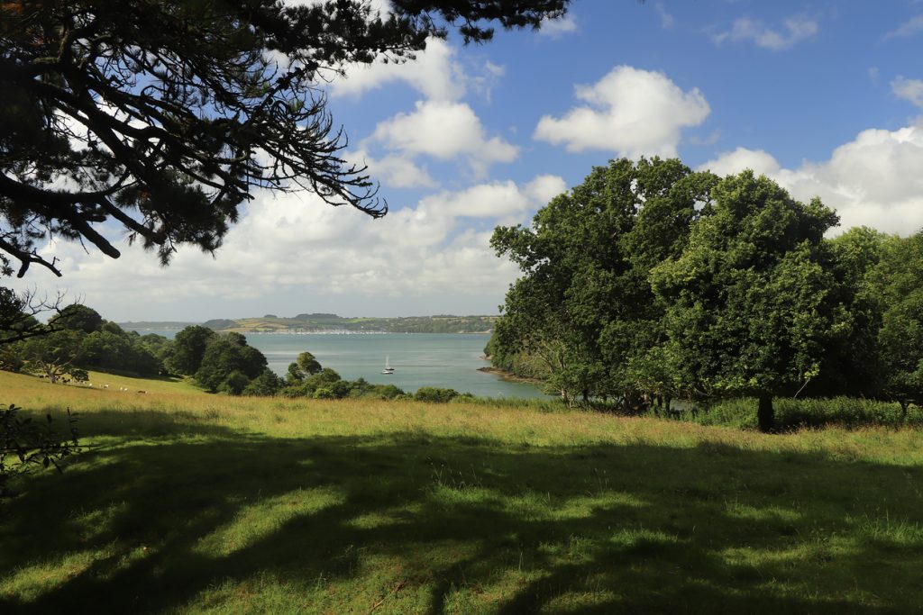 Trelissick Gardens in Cornwall, South West England