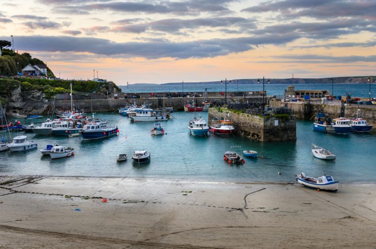 Cornwall's stunning harbour in Cornwall