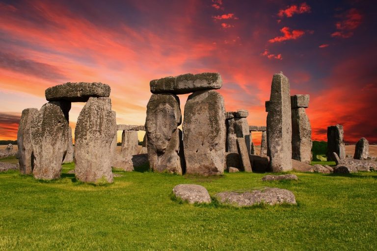 Stonehenge in Wiltshire, South West England