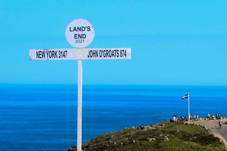 Lands End Signpost