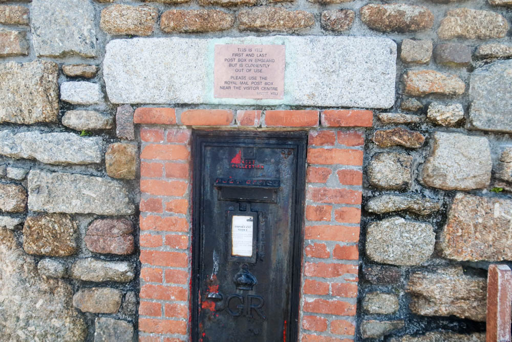 First and Last Postbox of England, Land's End