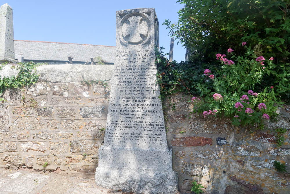 Dolly Pentreath memorial