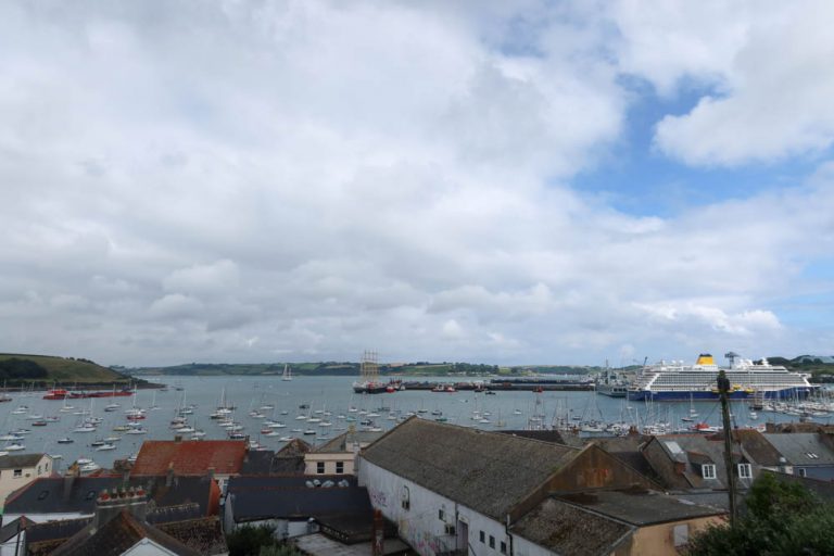 View over Falmouth