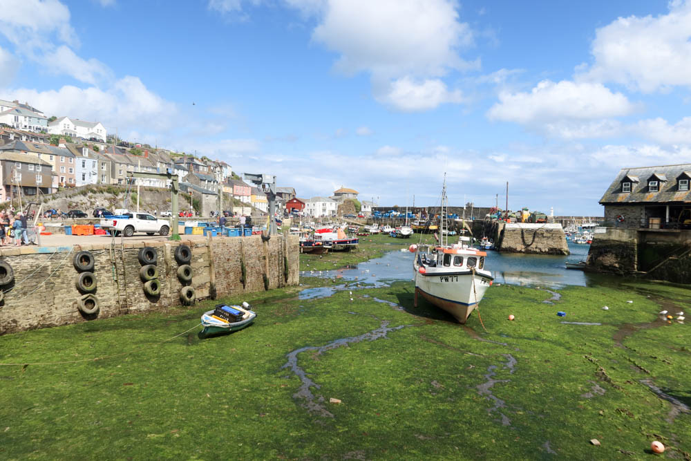 Mevagissey Harbour in Cornwall