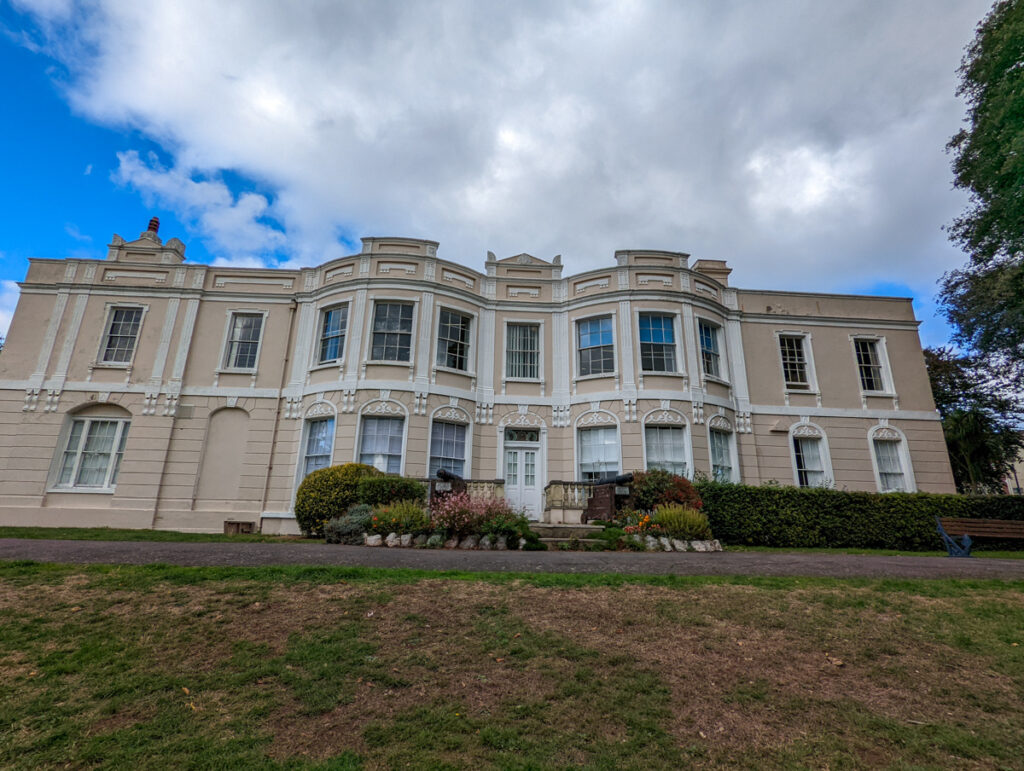 Bitton House, a grand house sitting above Teignmouth