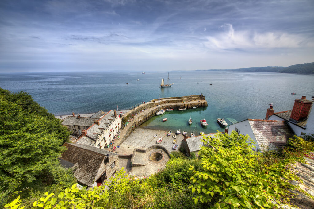 From Clovelly, a Fishing Port in Devon