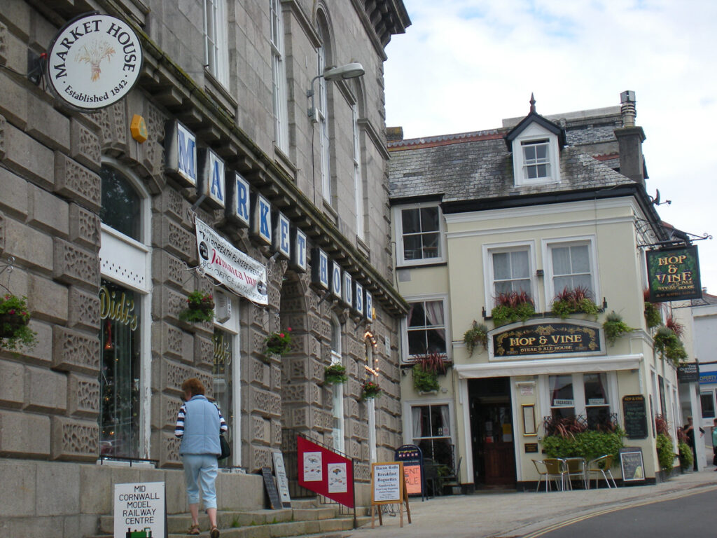 The historic market house, one of the best things to do in St Austell
