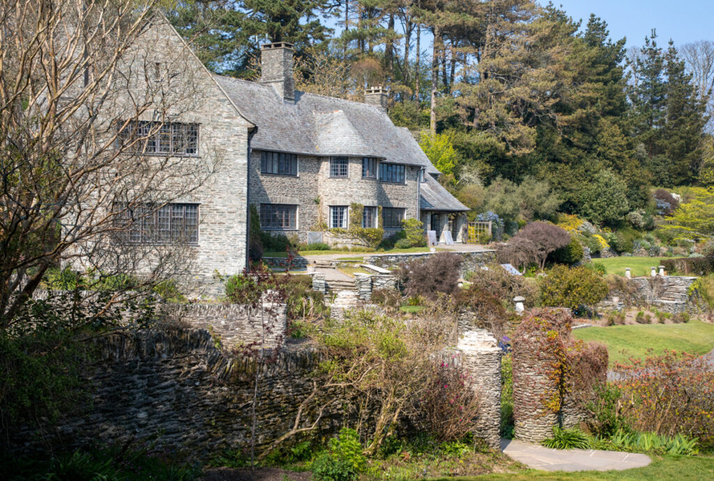The beautiful house and gardens of Coleton Fishacre, Devon.