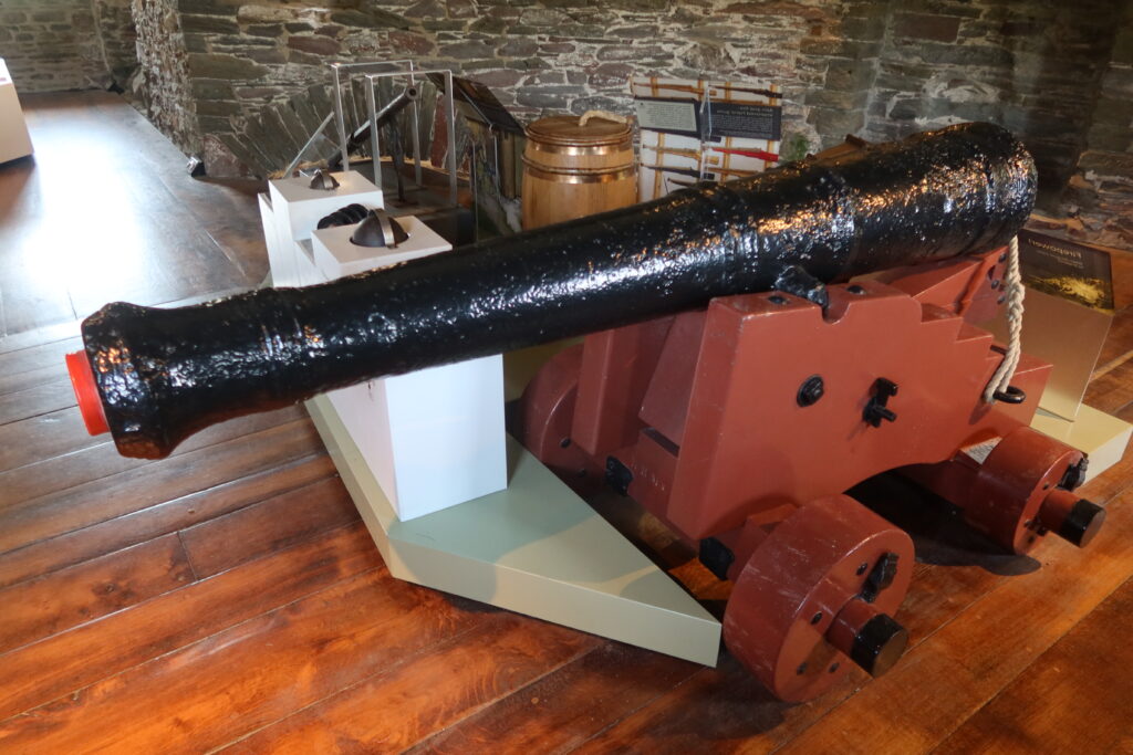 Cannon in Dartmouth Castle